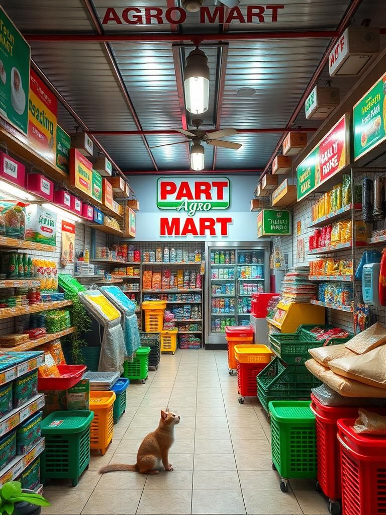 Agro Mart Sedim – Kedai Makanan Haiwan / Alat Pancing / Baja / Pet Shop / Dedak Ternakan / Kedai Runcit
