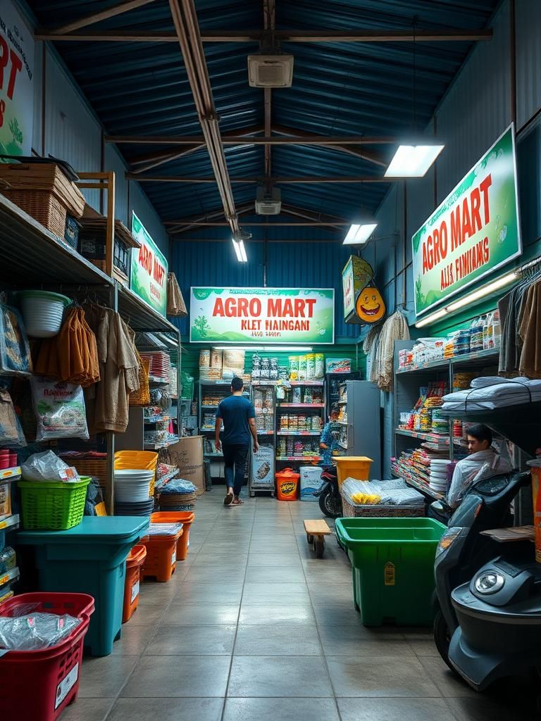 Agro Mart Sungai Karangan – Kedai Makanan Haiwan / Alat Pancing / Baja / Pet Shop / Dedak