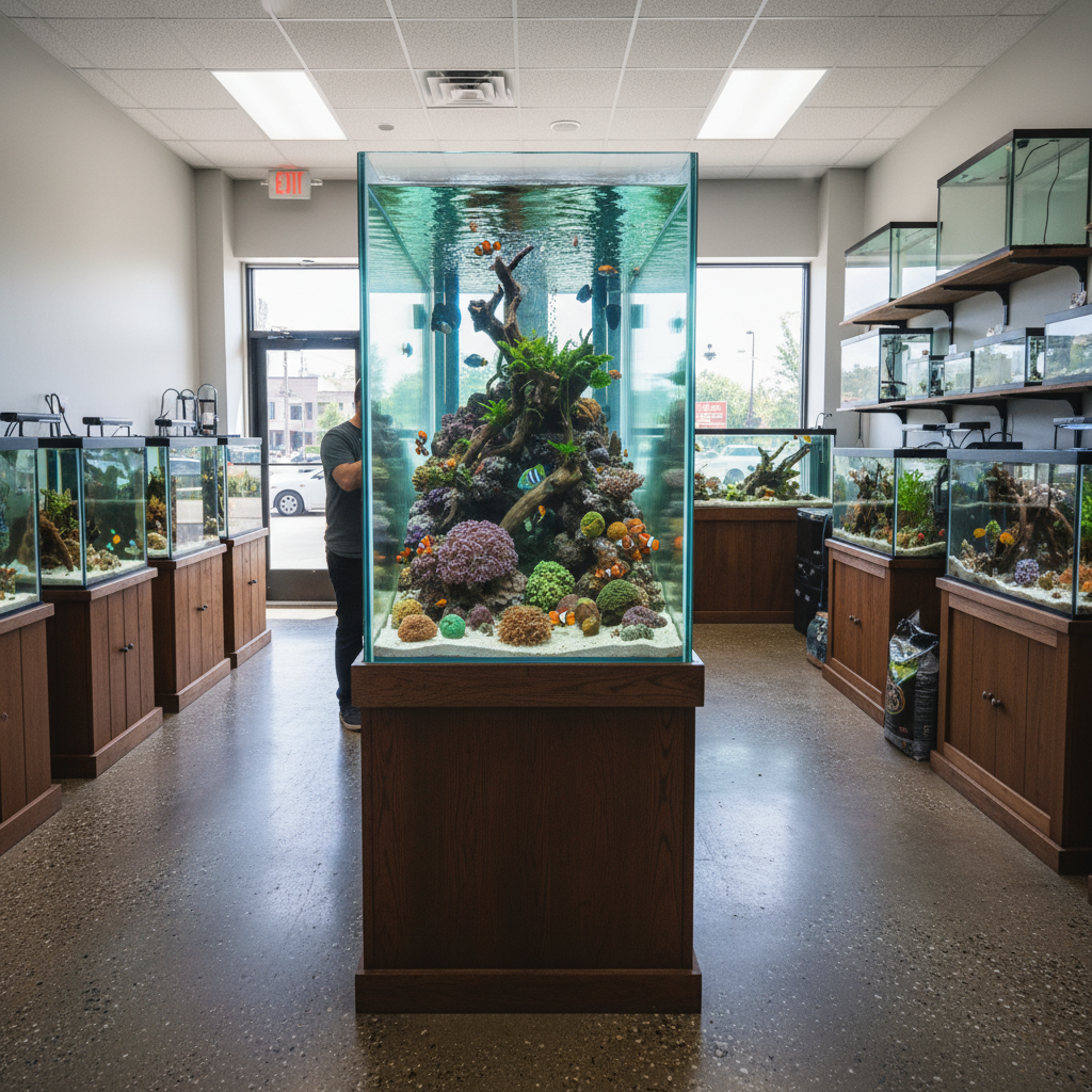 Custom aquarium saja 1 Akuarium Kustom Terbaik