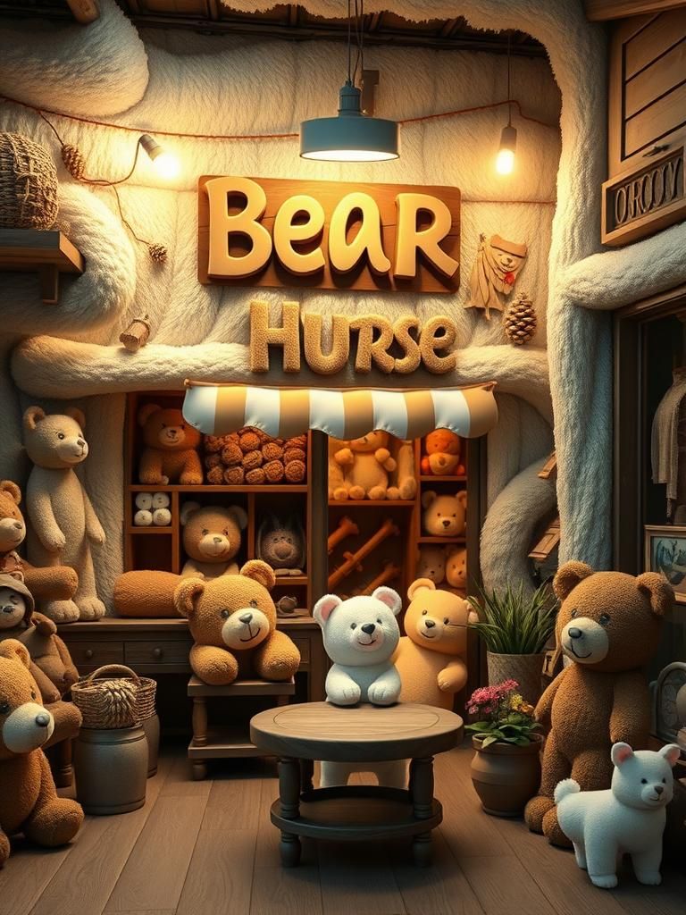 Bear Furry House