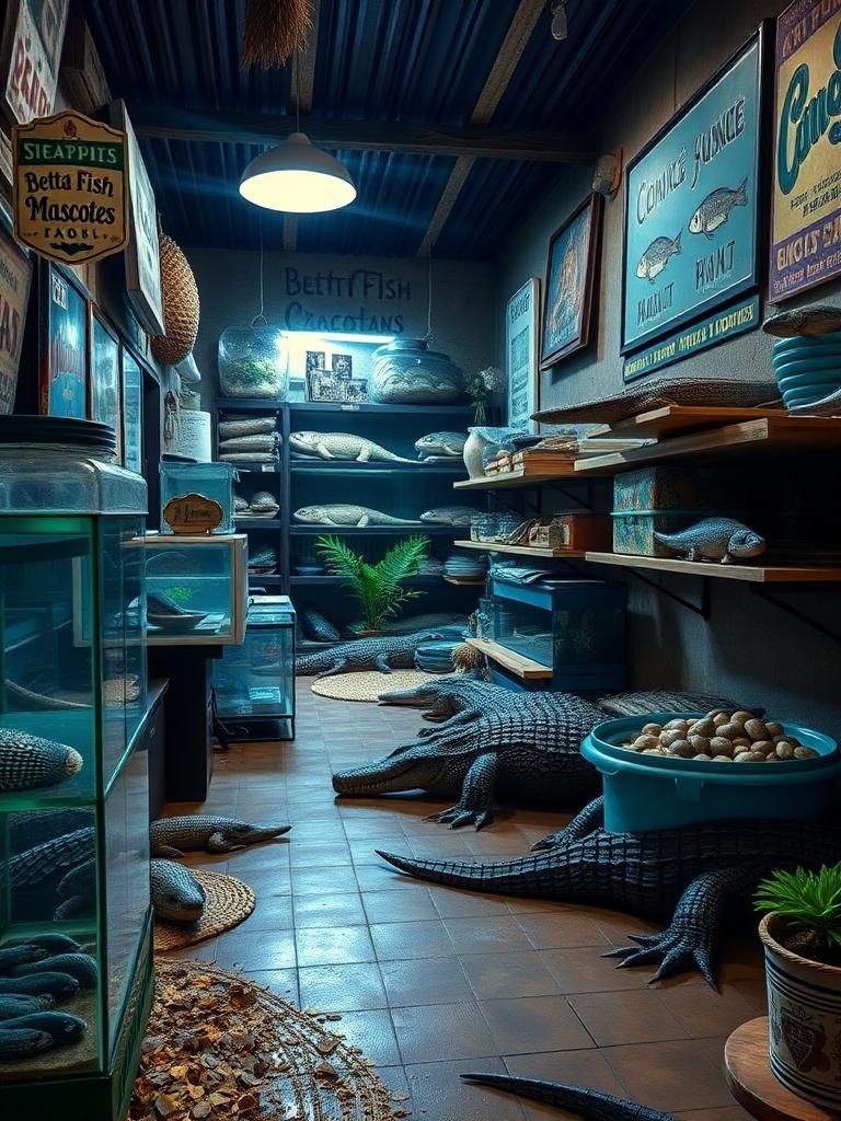 Betta Fish Crocodile Farm 1 Betta Fish Crocodile Farm