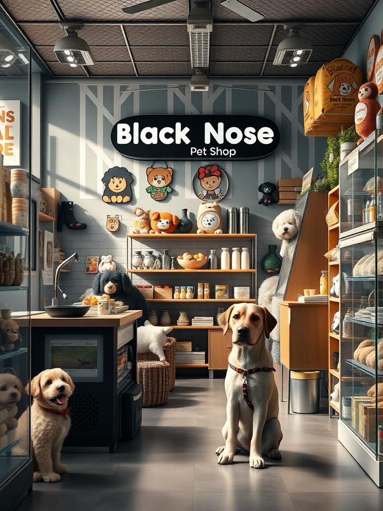 Black Nose Pet Shop