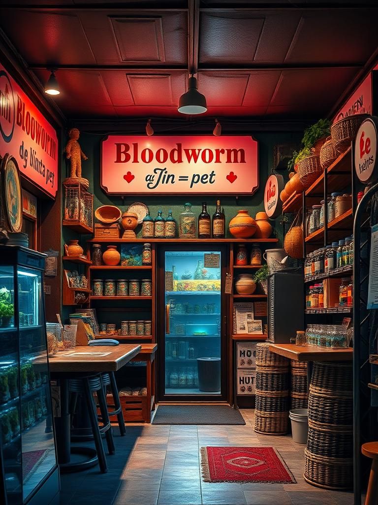 Bloodworm inn aquatic & pet 1 Bloodworm inn aquatic & pet