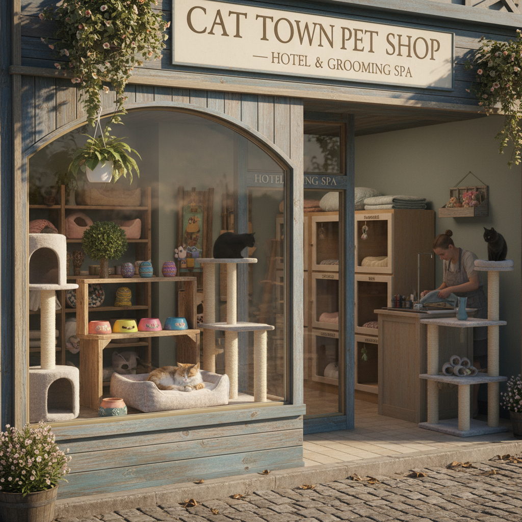 CAT TOWN - Hotel & Grooming Spa Untuk Kucing