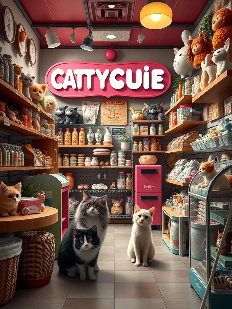 CATTYCUTIE PETSHOP 1 CATTYCUTIE PETSHOP