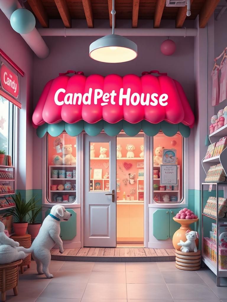 Candy Pet House 1 Candy Pet House