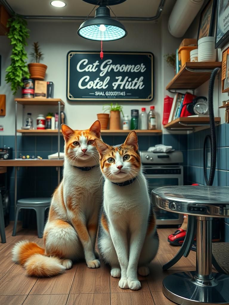 Cat Groomer & Hotel Shah Alam. Best Friends Forever.