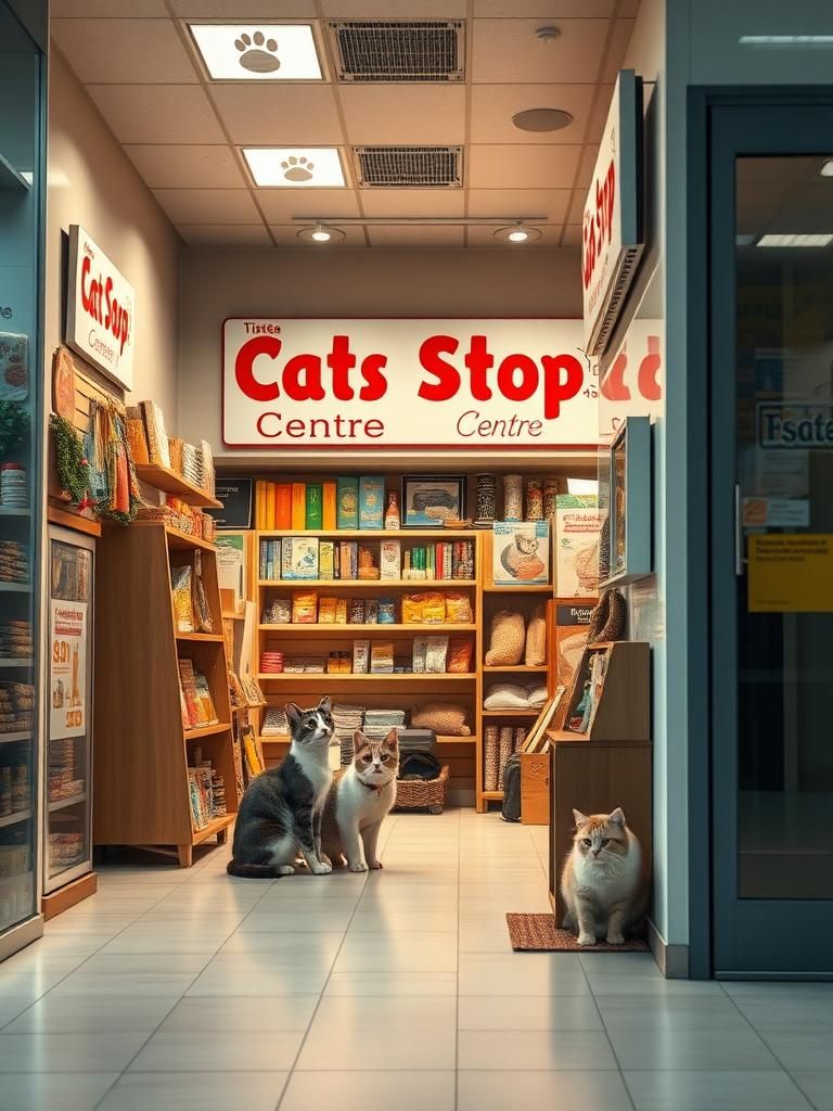 Cats Stop Centre 1 Cats Stop Centre