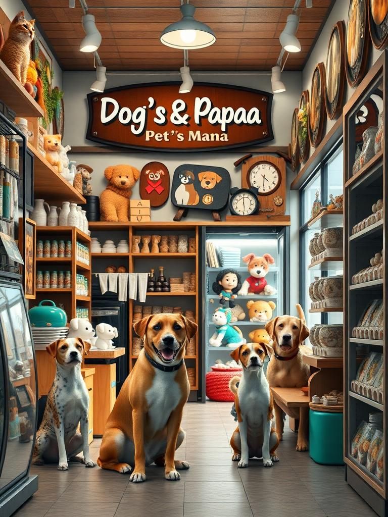 Dog’s Papa & Cat’s Mama Pet Store