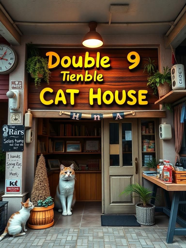 Double 9 Cat House