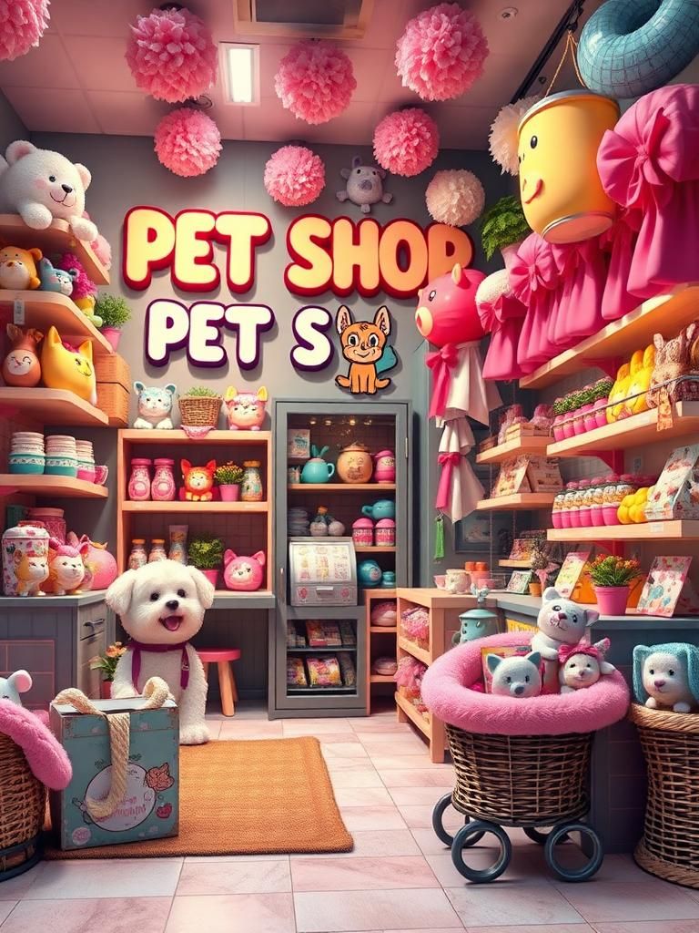 FLUFFY PARADISE PET SHOP