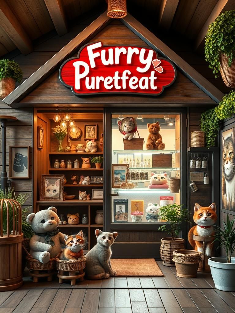 Furry Purrfect Hut 1 Furry Purrfect Hut