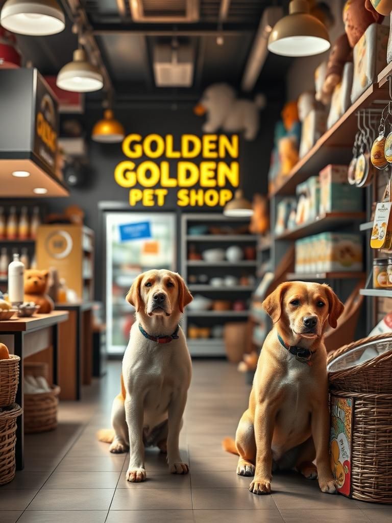 GOLDEN PET SHOP 1 GOLDEN PET SHOP