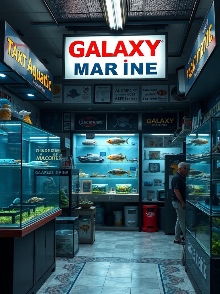 Galaxy Marine Fish and Aquatic 1 Galaxy Marine Fish and Aquatic