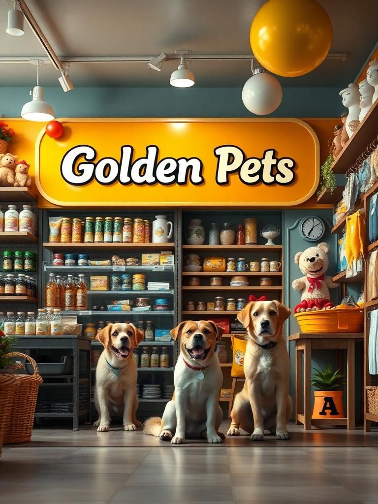 Golden Pets 1 Golden Pets