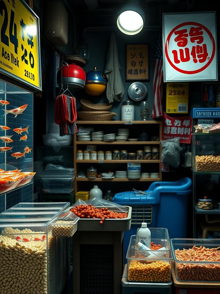 Guppy/Bloodworm seller