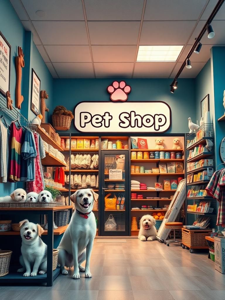 Happy Paws Pet Shop