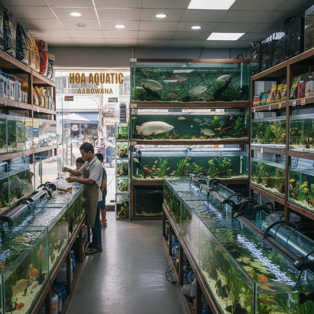 Ikan Arowana AIR HOA untuk Dijual