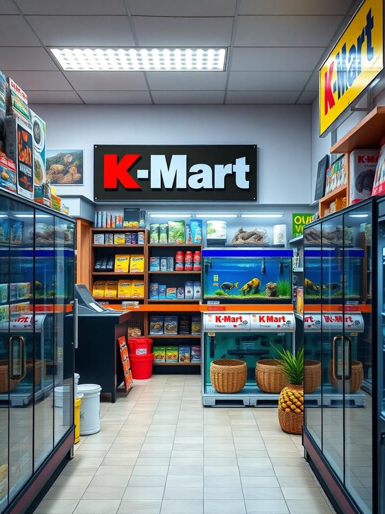 K-Mart Aquarium Supplies