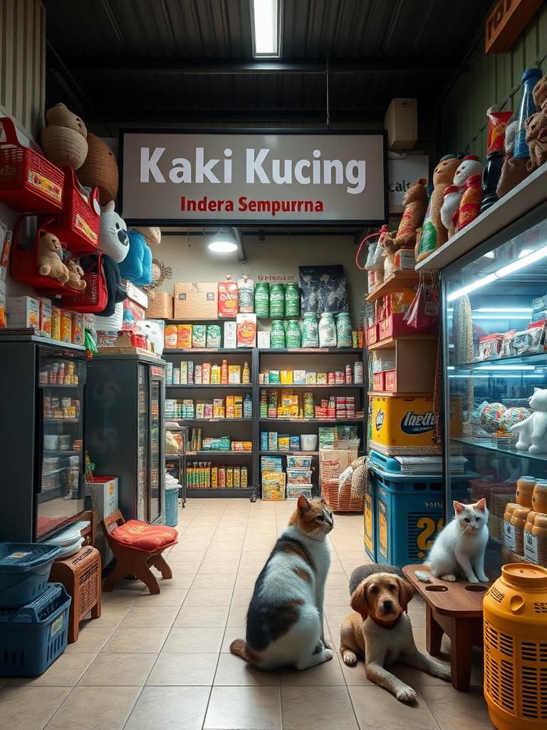 Kaki Kucing Petshop Indera Sempurna