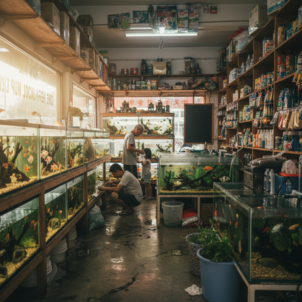 Kedai Akuarium & Ikan Kim Wah KL