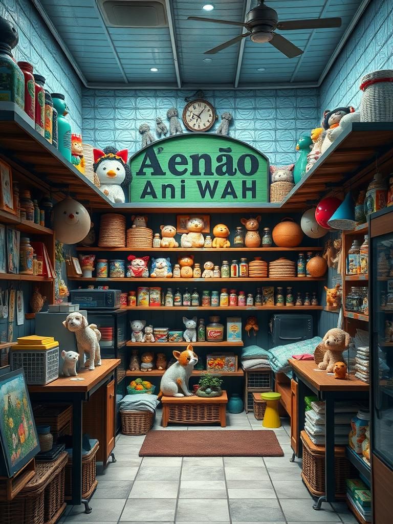 Kedai Akuarium Mini Wah