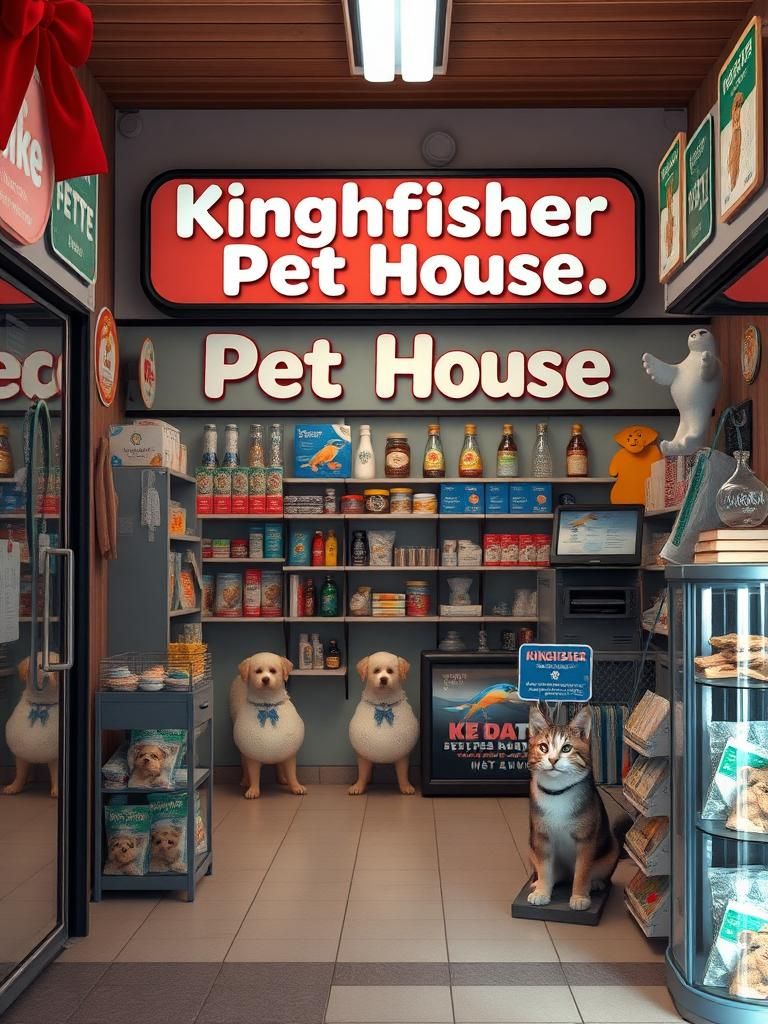 Kingfisher Pet House