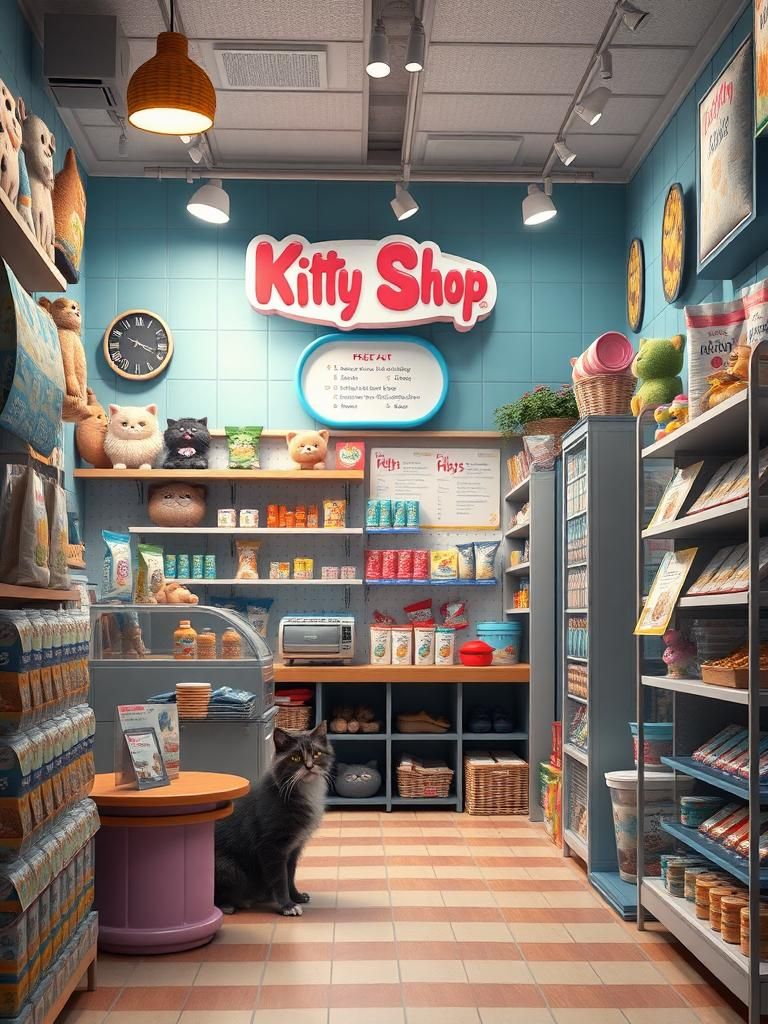 Kitty Kibble Pet Shop