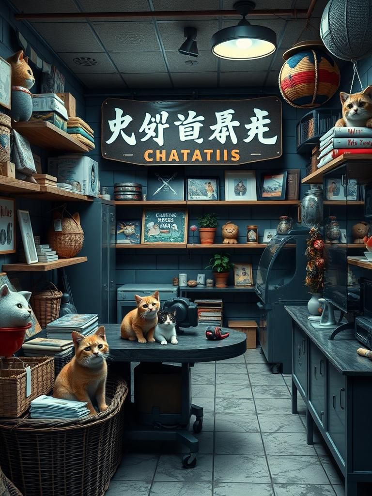 Kucing Kombat Cat Boarding & Store