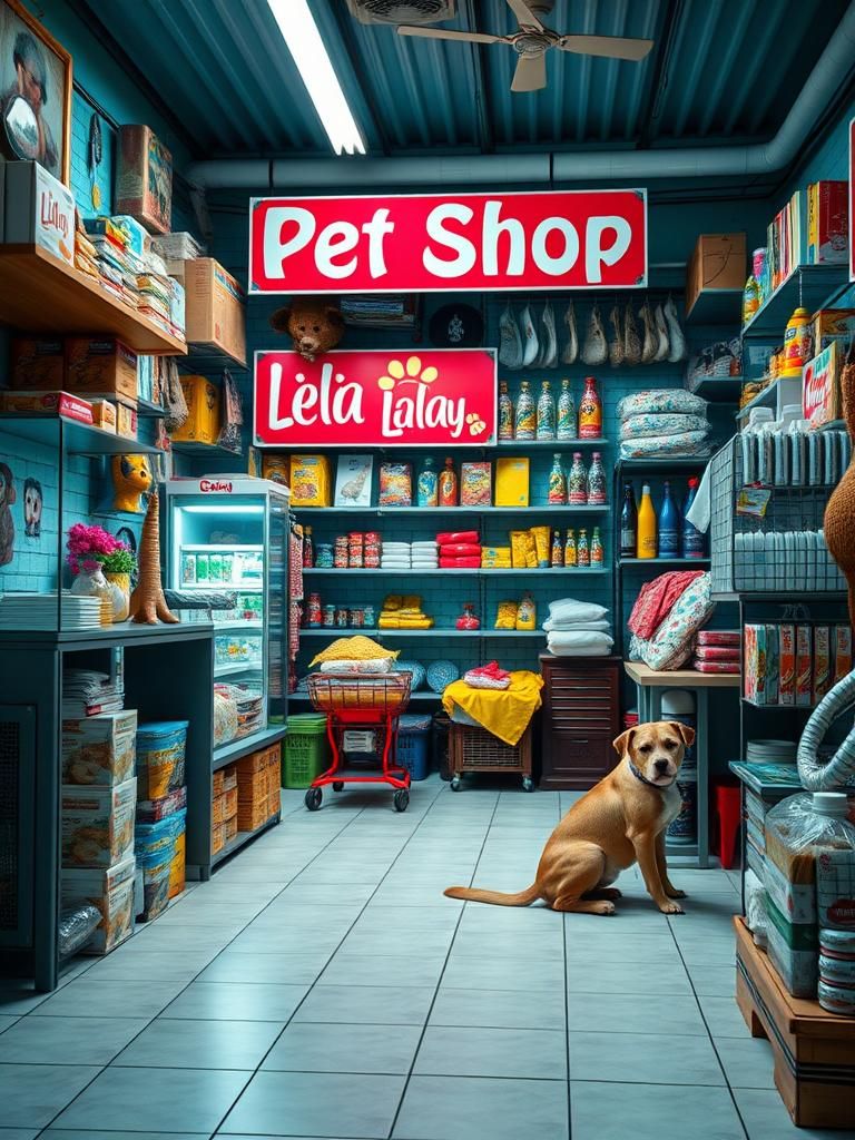 Lili lala petshop kuang sungai buloh