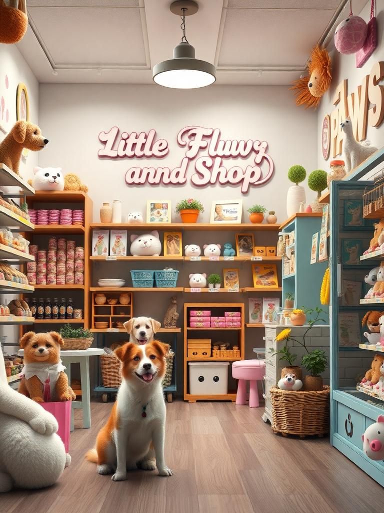 Little Fluffy and Paws Pet Shop