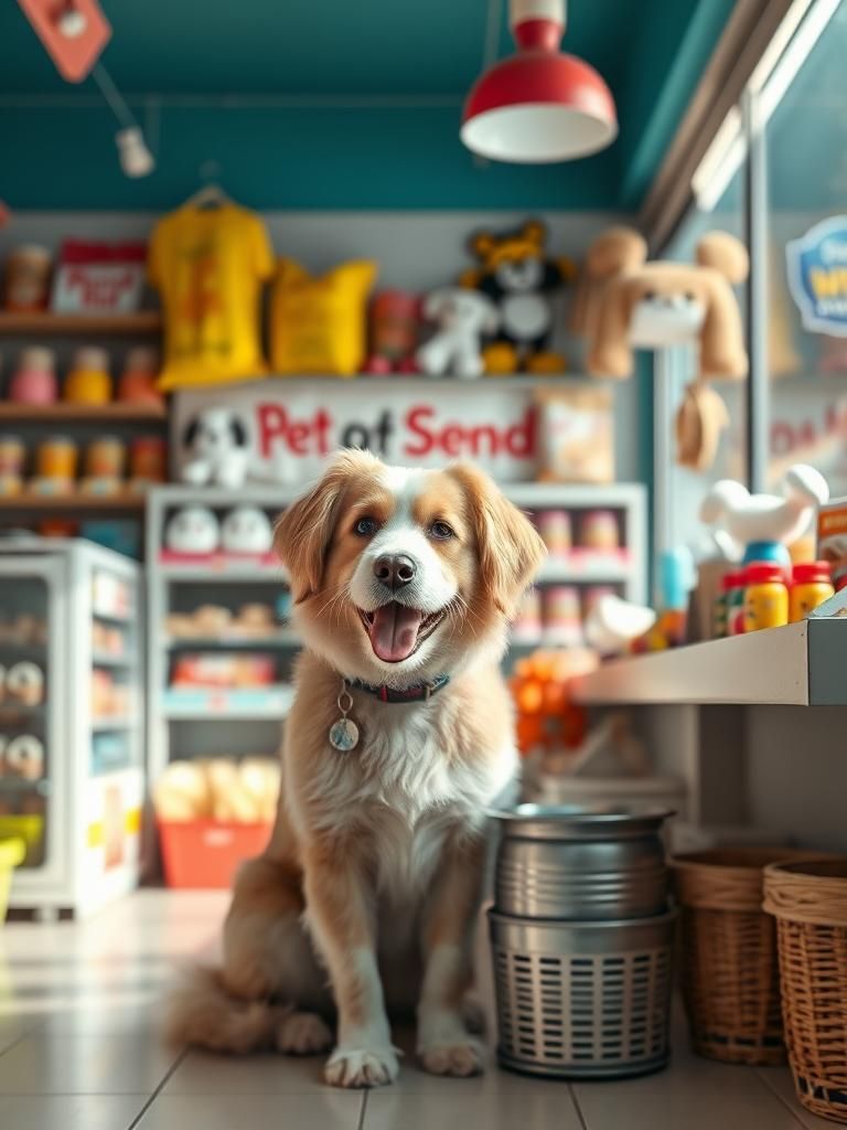 Lovely Pet Food Shop