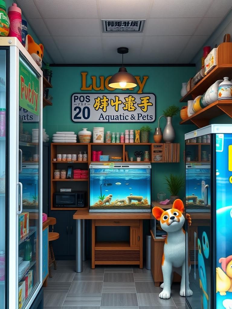 Lucky Aquatic & Pets – 亿子水族宠物