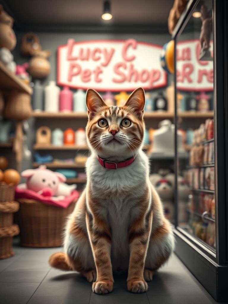 Lucy Cat Pet Shop