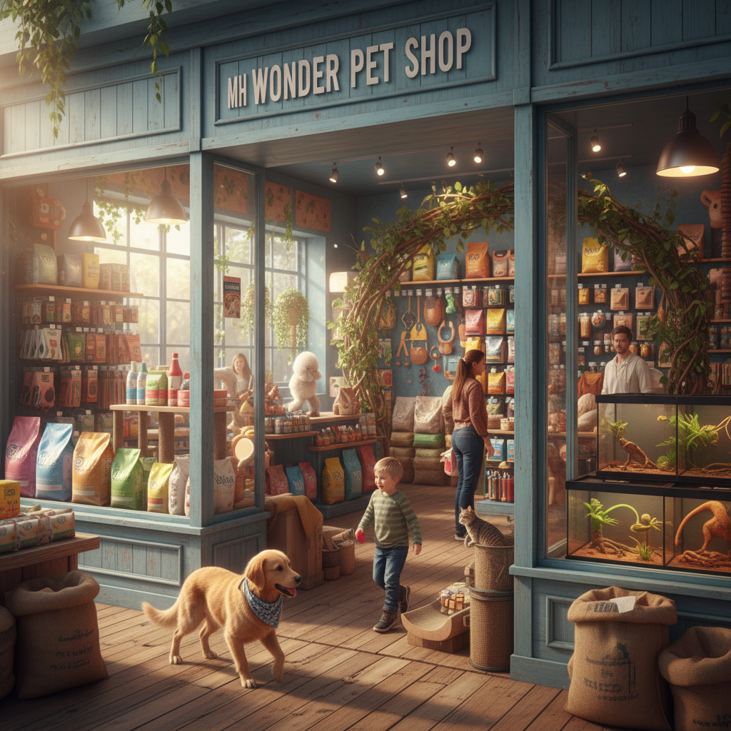 MH WONDER PET SHOP 1 MH Wonder Pet Shop: Barangan Keperluan Haiwan Peliharaan