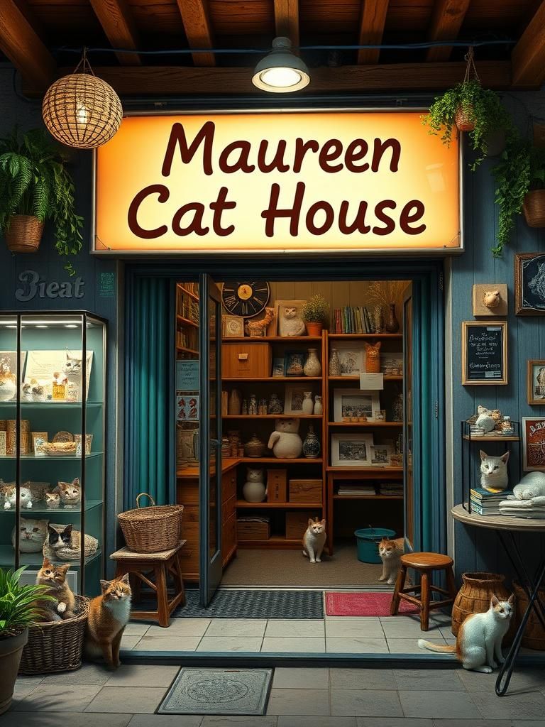 Maureen Cat House 1 Maureen Cat House