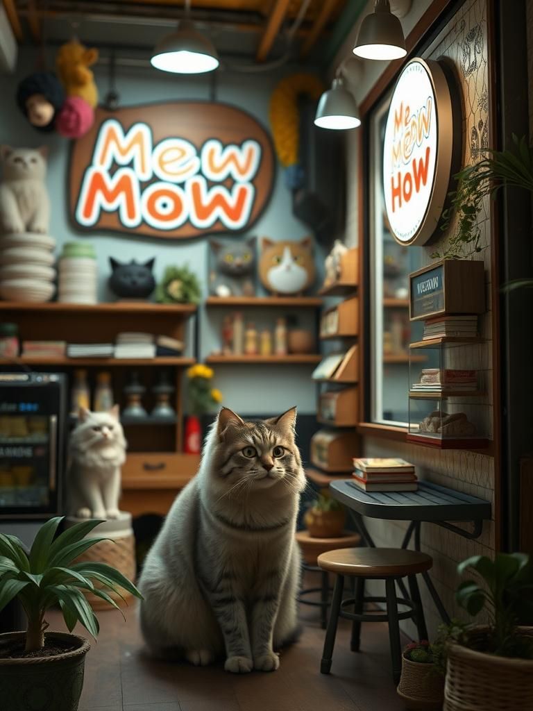 Meow Meow Cat House 1 Meow Meow Cat House