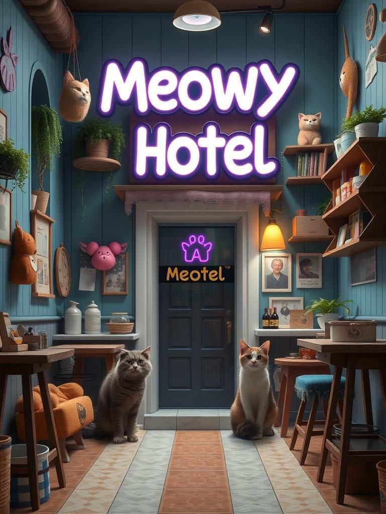 Meowy Cat Hotel 1 Meowy Cat Hotel