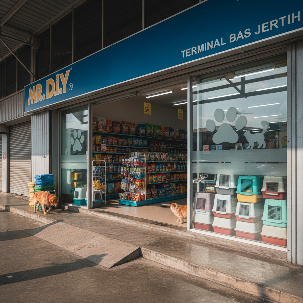 Mr D.I.Y @ Terminal Bas Jertih 1 Mr D.I.Y Terminal Bas Jertih - Lokasi & Barang