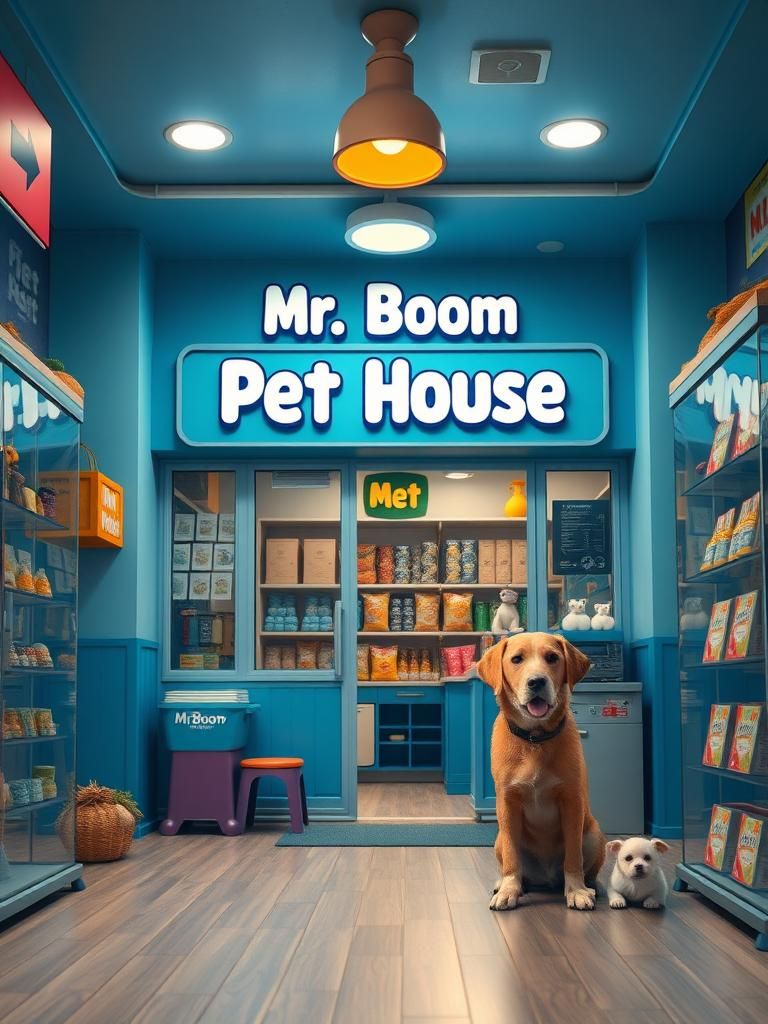 Mr.Boom Pet House