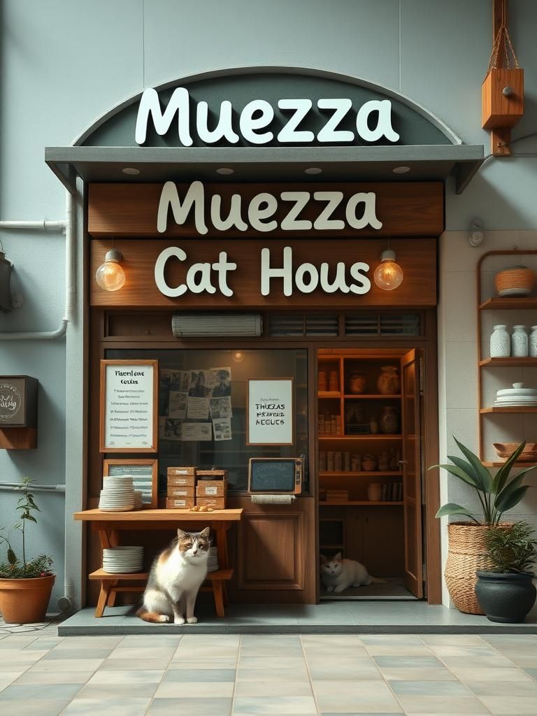 Muezza Cat House