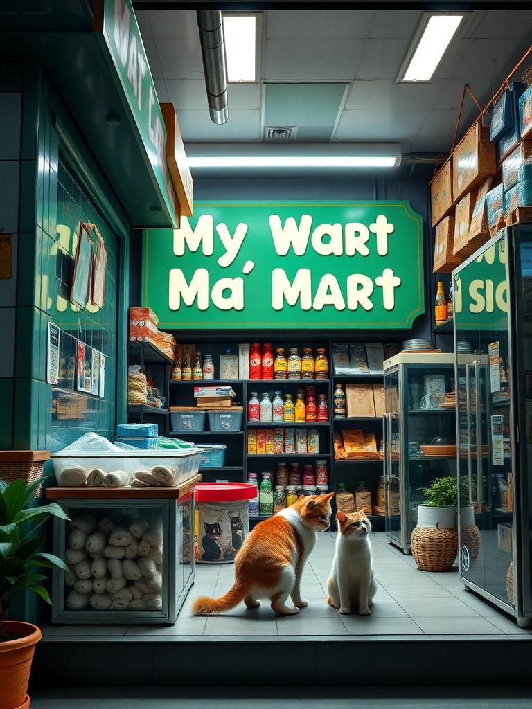 My Cat World Mart Kamunting