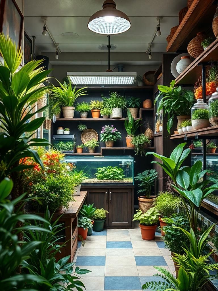 Natural Plant Aquarium
