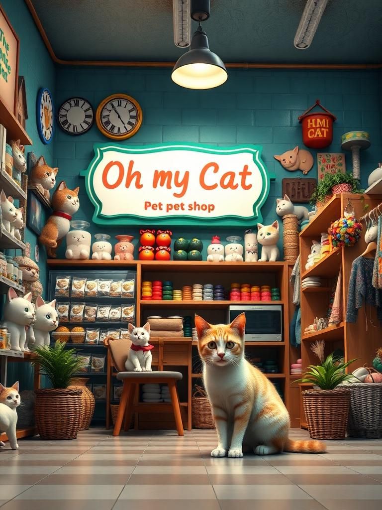 Oh my cat pet shop