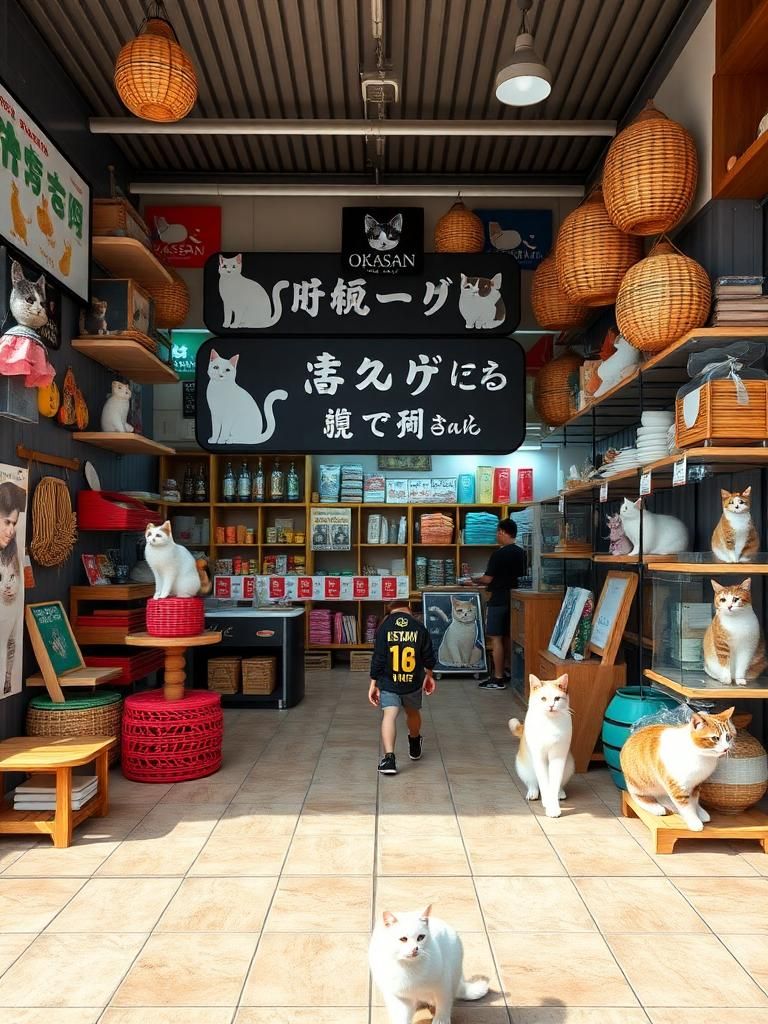 Okasan The Cat Supply Shop Gombak