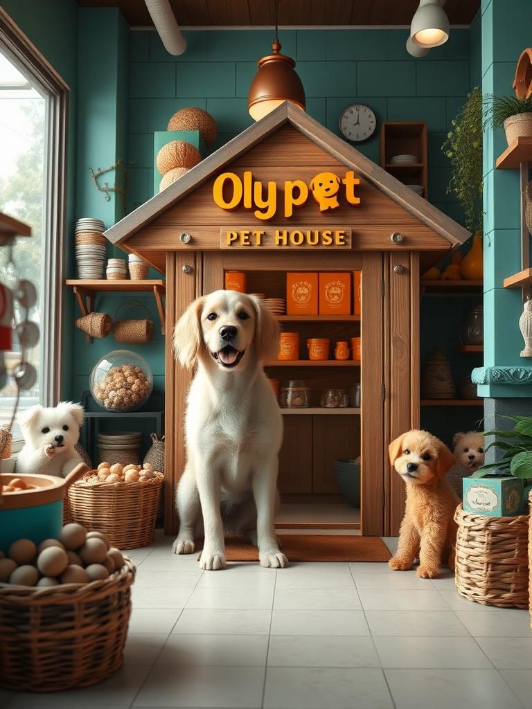 Oly pet house 1 Oly pet house