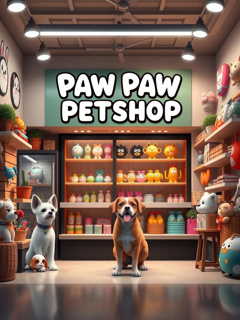 PAW PAW PETSHOP 1 PAW PAW PETSHOP