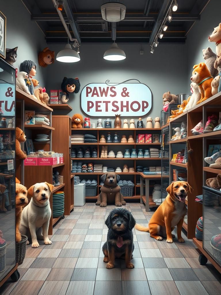 PAWS & CLAWS PETSHOP