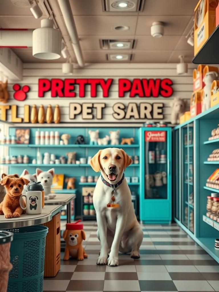PRETTY PAWS PET STORE