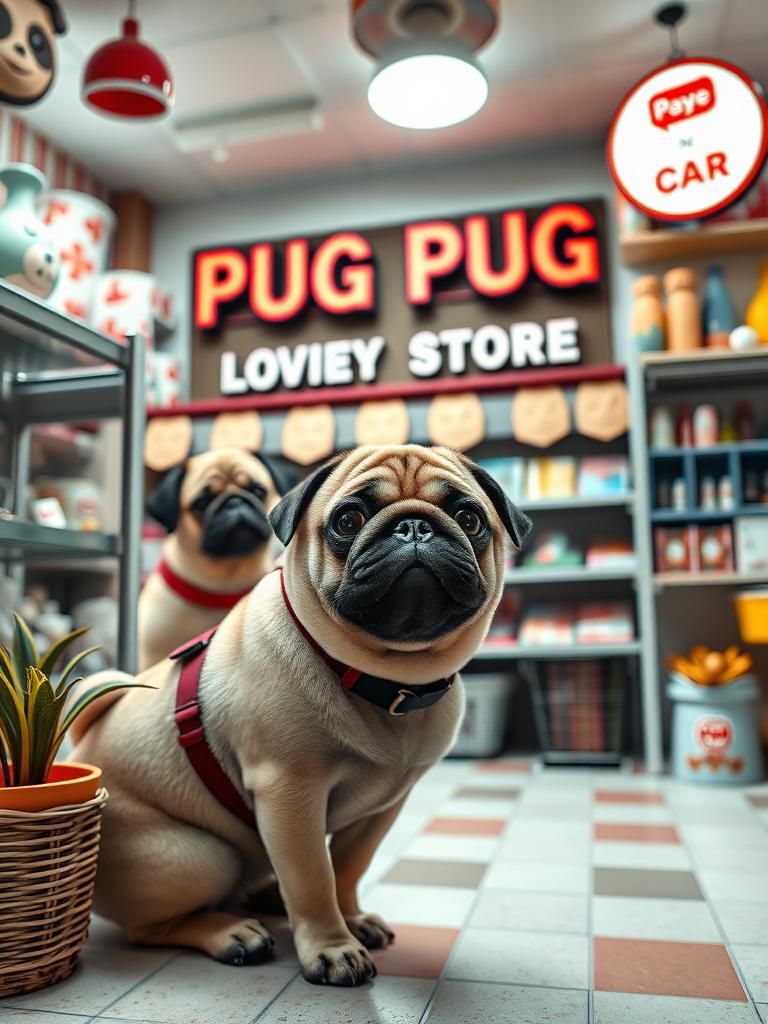 PUG PUG LOVELY PET STORE 88 幸福宠物馆 1 PUG PUG LOVELY PET STORE 88 幸福宠物馆